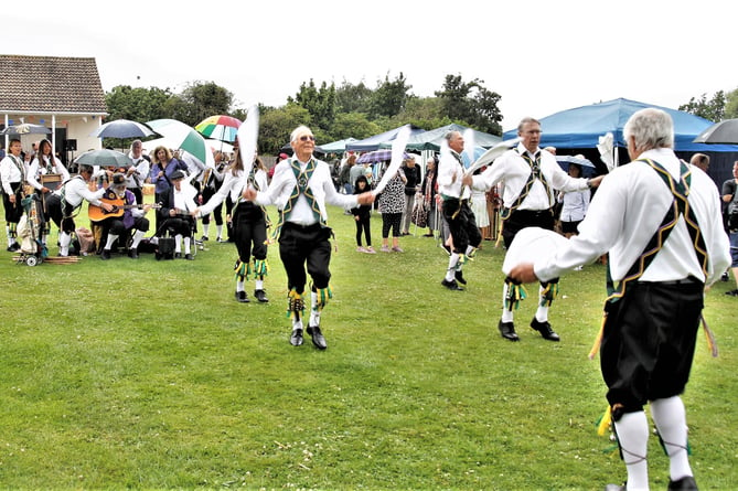 West Somerset Morris Dancers will again be performing at Carhampton fete (Photo: George Ody)